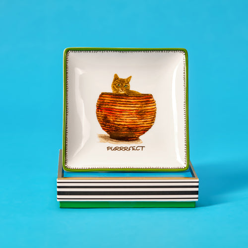 Doodles Square Trinket Tray