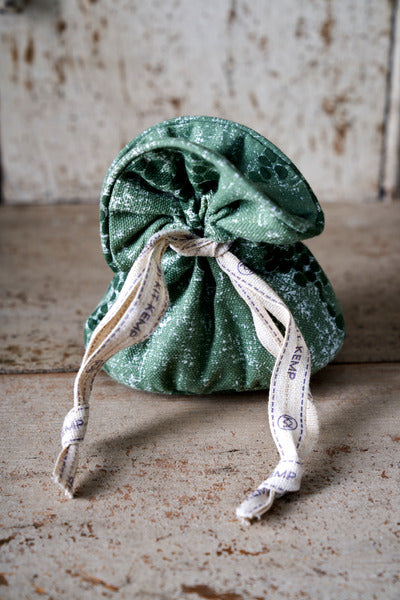 Mud Print Lavender Bag Green