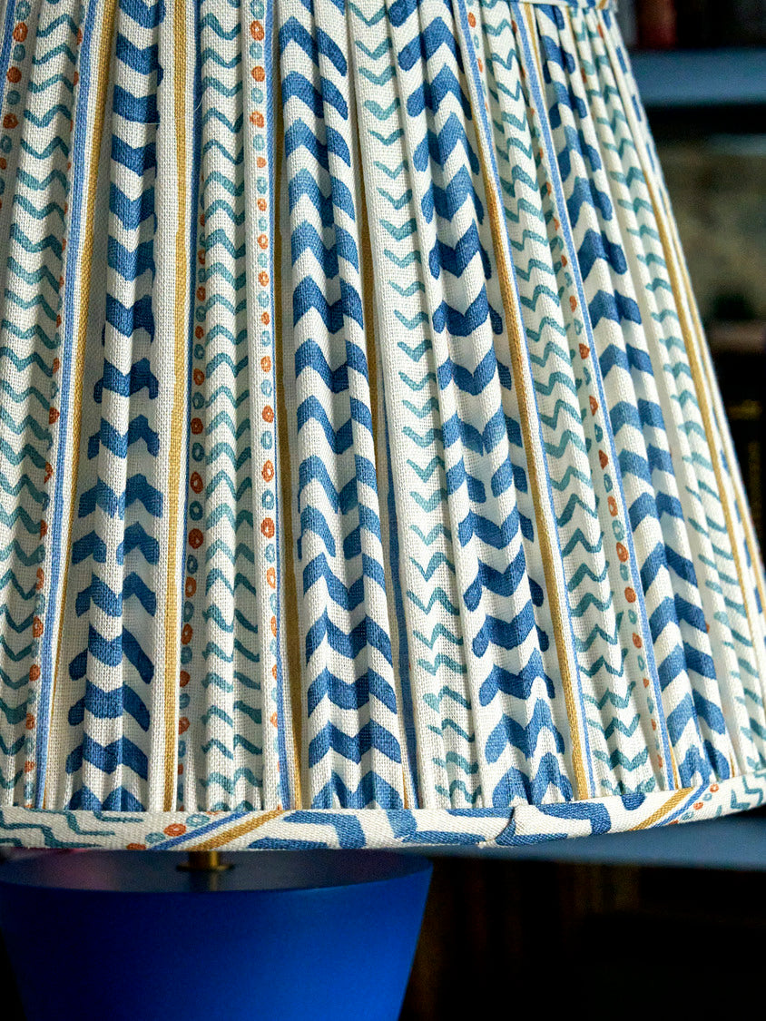 Wriggle Room Blue/Yellow Lampshade
