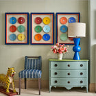 Blue Bow Lamp