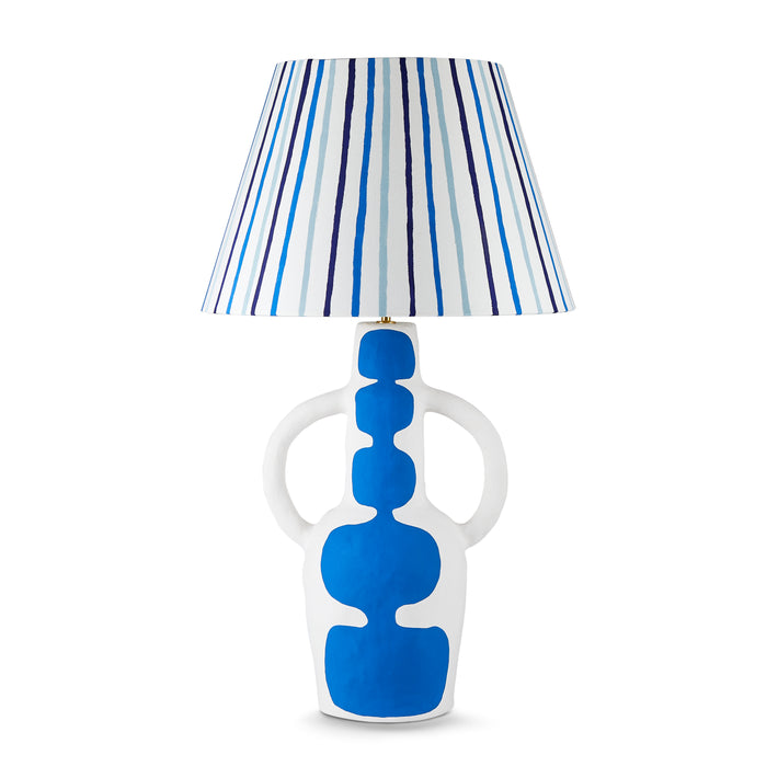 High Tide Blue Lampshade