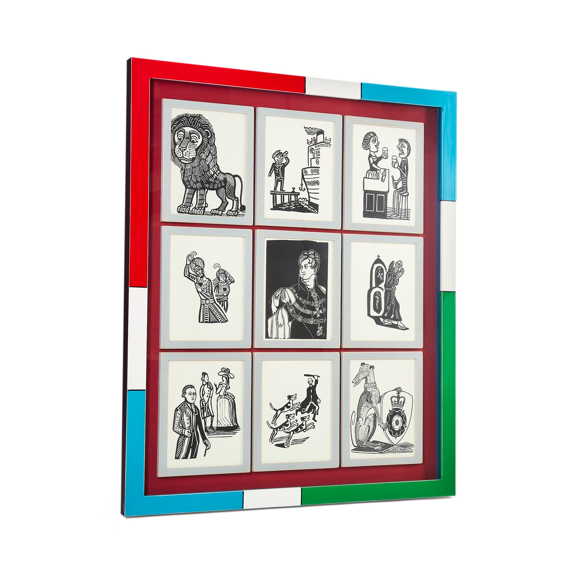 Black and White Ink Drawing Edition 1