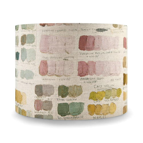 Mixed Tones Natural Lampshade