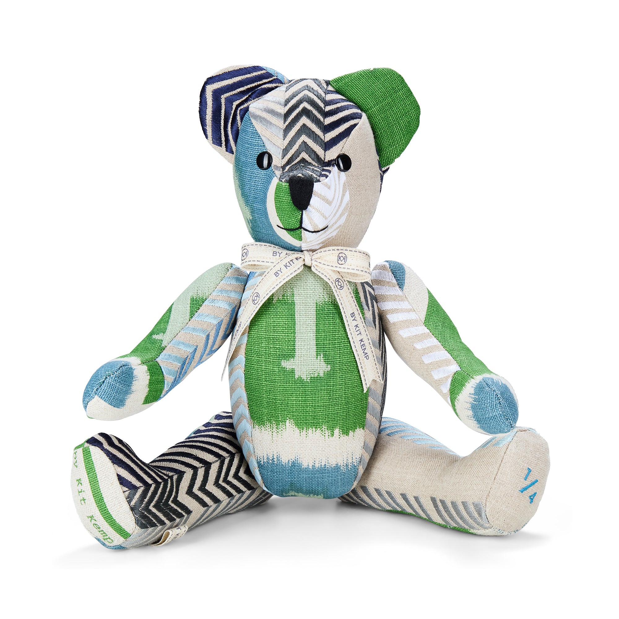 Large Willow Bear Patchwork Animal - Ozone (Special Edition)