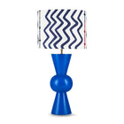 Blue Bow Lamp