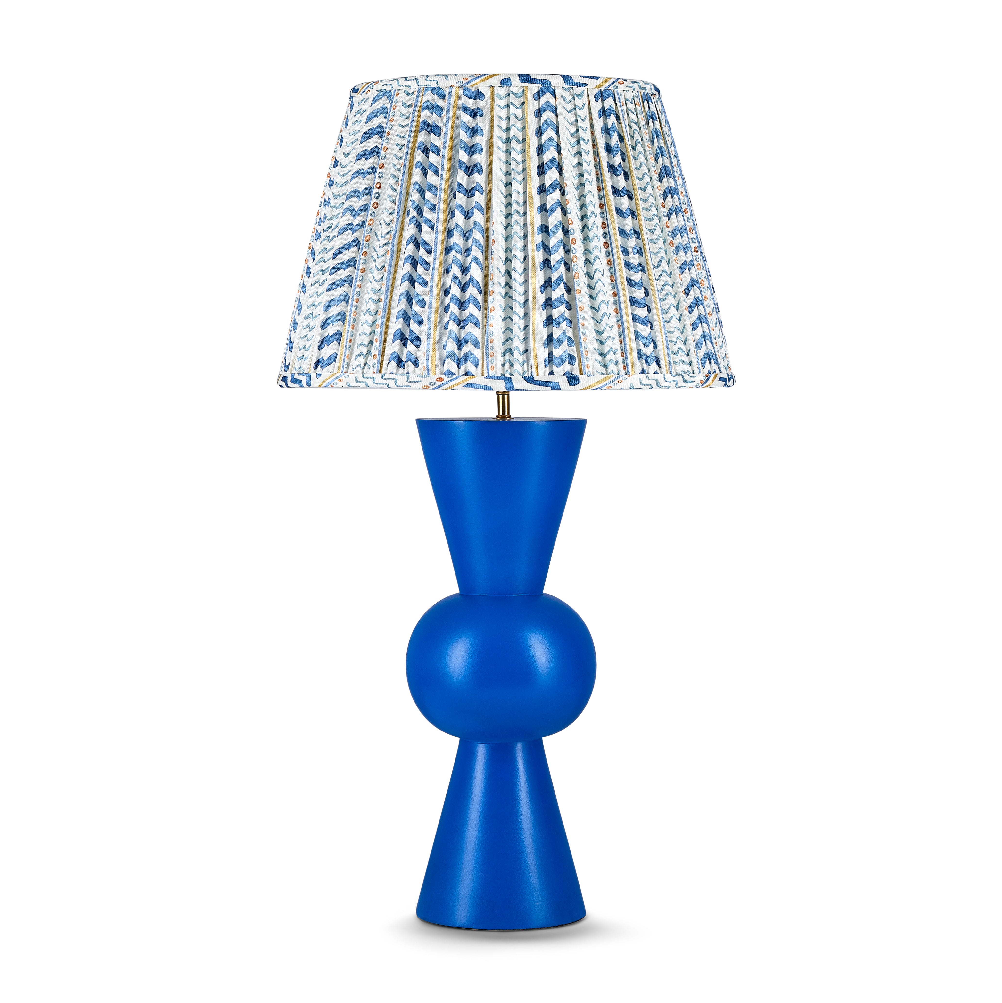 Blue Bow Lamp