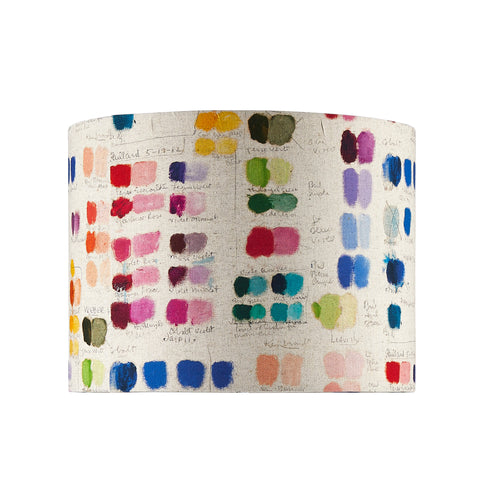 Mixed Tones Cylinder  Lampshade