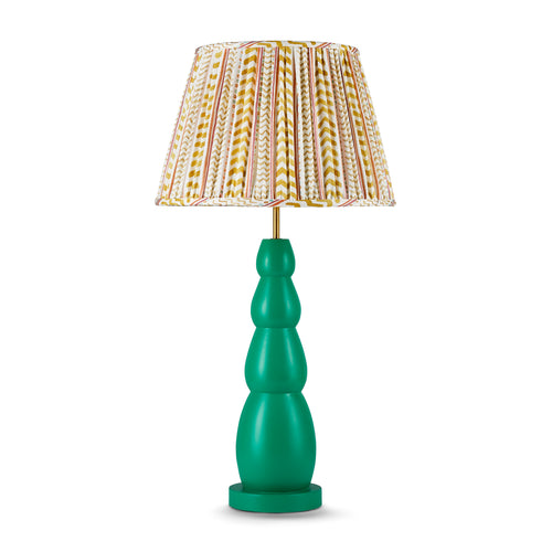 Green Bobbin Lamp