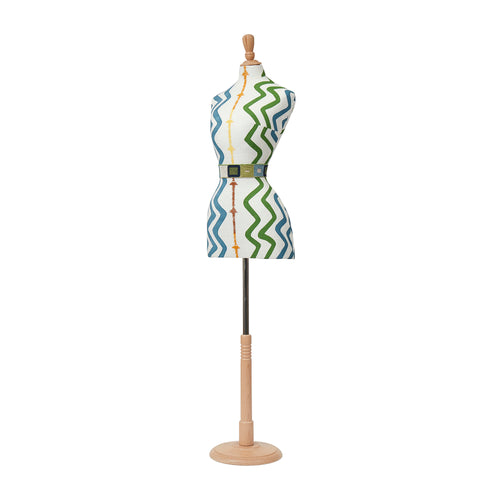 Green Rick Rack Mannequin