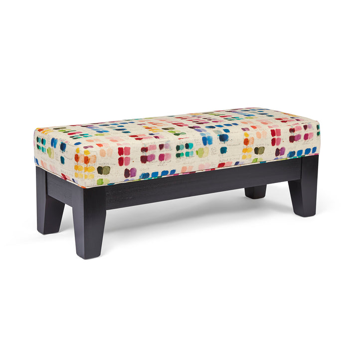 Ella End of Bed Stool - Mixed Tones