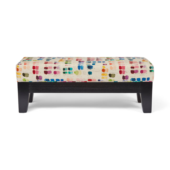 Ella End of Bed Stool - Mixed Tones