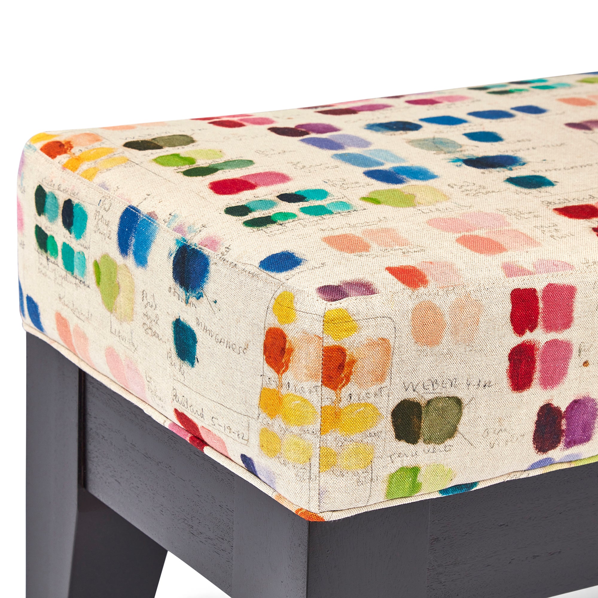 Ella End of Bed Stool - Mixed Tones