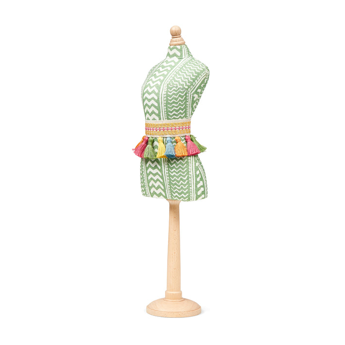 Wriggle Room Green Trimming Mini Mannequin