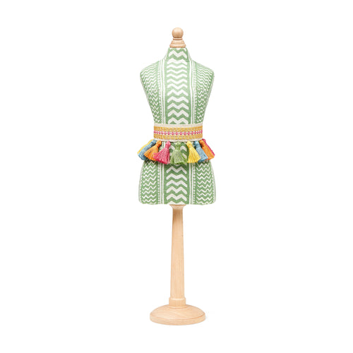 Wriggle Room Green Trimming Mini Mannequin