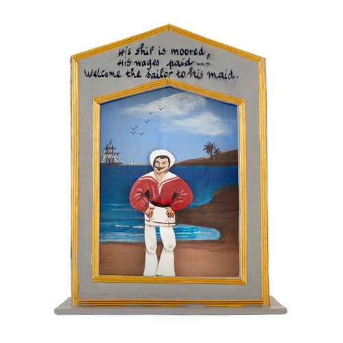 The Sailor is Home Decorative Box