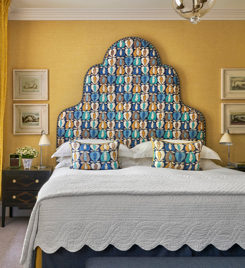 Flora Headboard - Heart of Oak