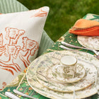 Friendly Folk Outdoor Cushion