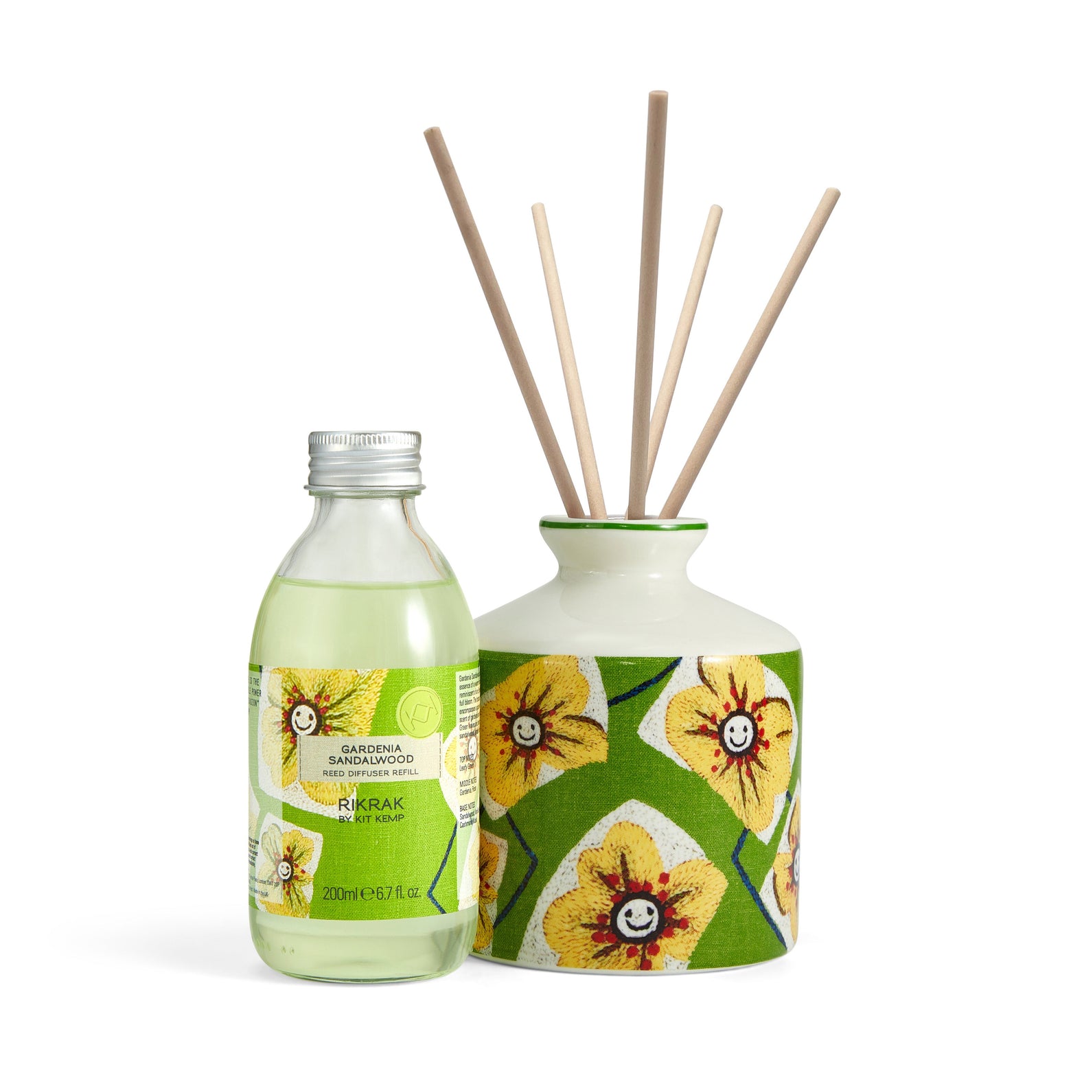 Diffuser Set Gardenia Sandalwood