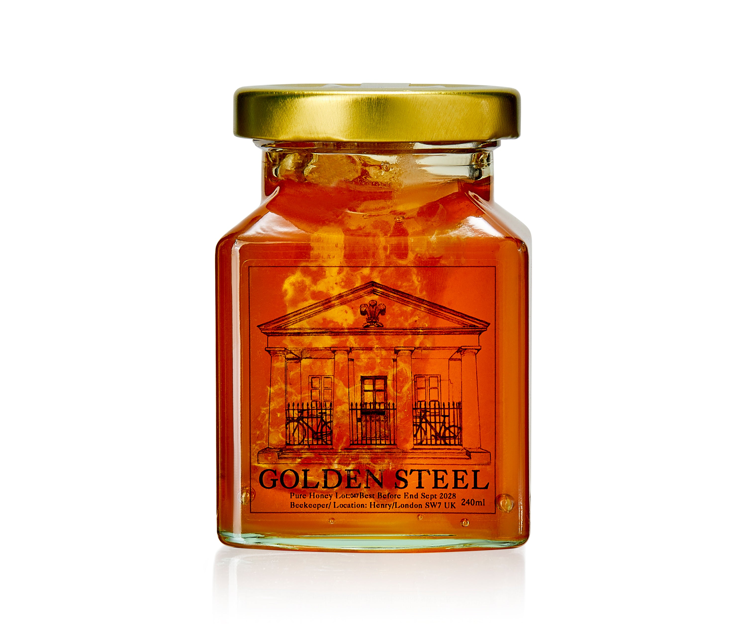 Doodles Golden Steel Honey Set