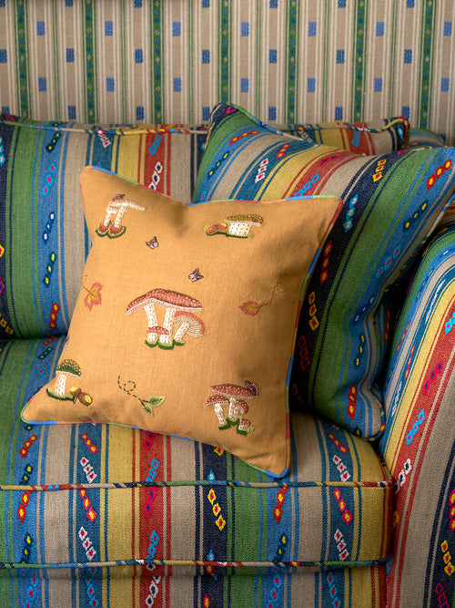 Good Trip On Yellow Cushion