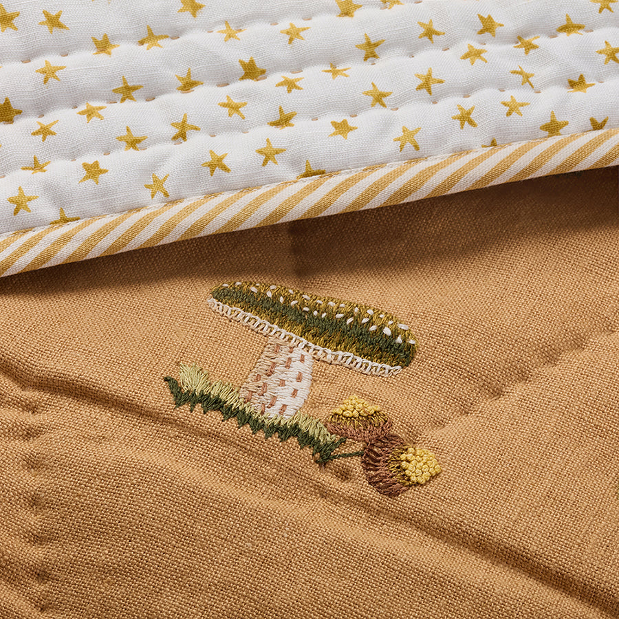 Good Trip Quilted Bedspread - Yellow