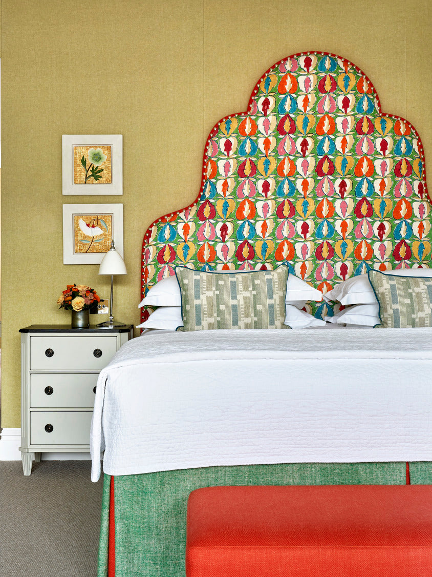 Flora Headboard - Heart of Oak