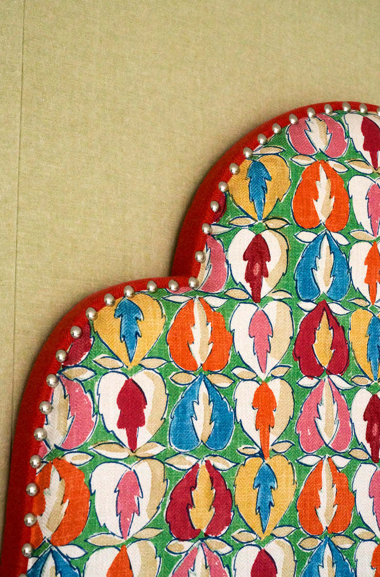 Flora Headboard - Heart of Oak