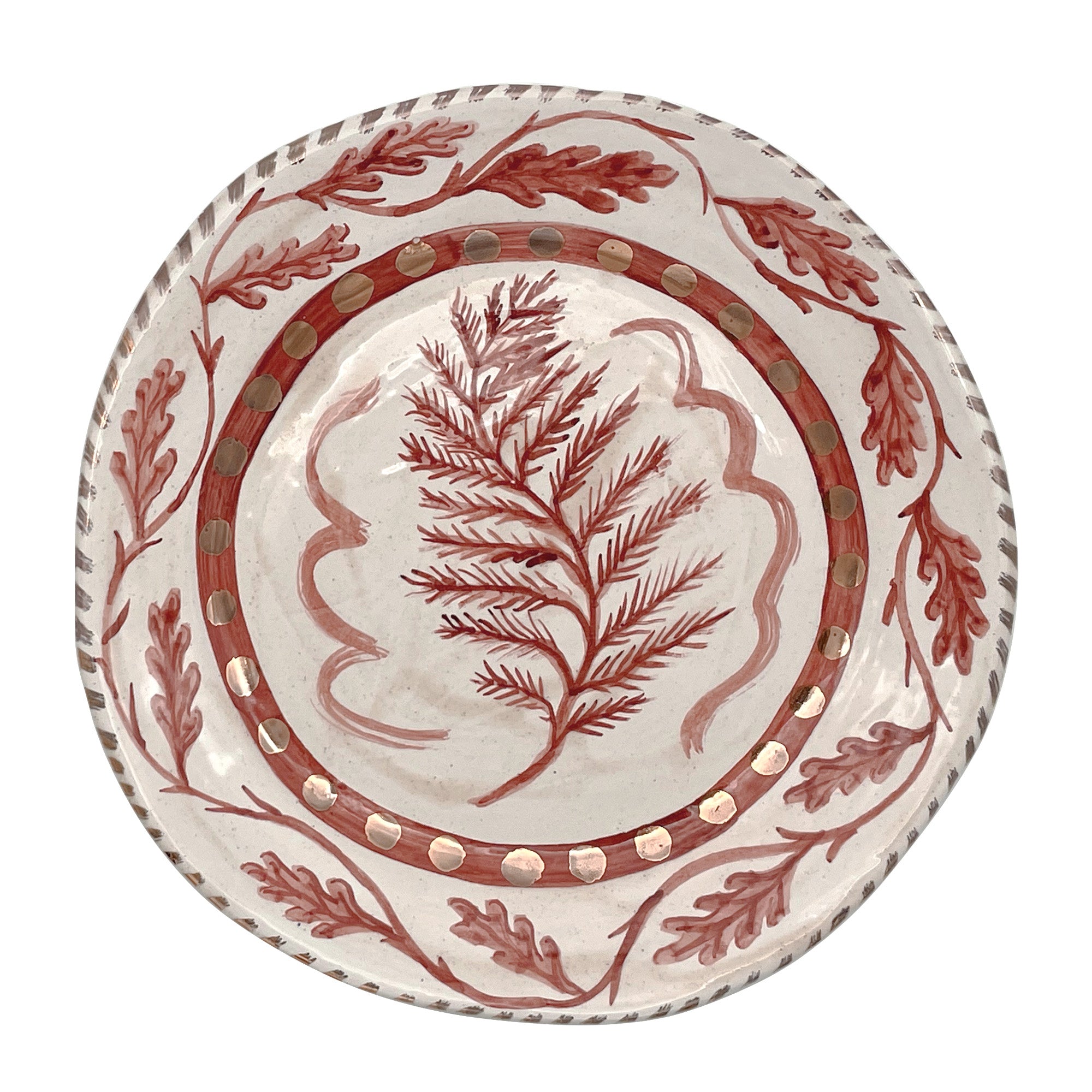 Hiking Through the Bracken Decorative Plate