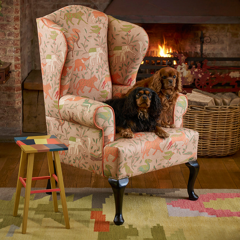 Kit's Wing Chair - Noah's Ark Plaster