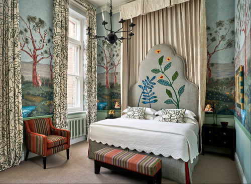 Lantern Parade Mural Wallpaper