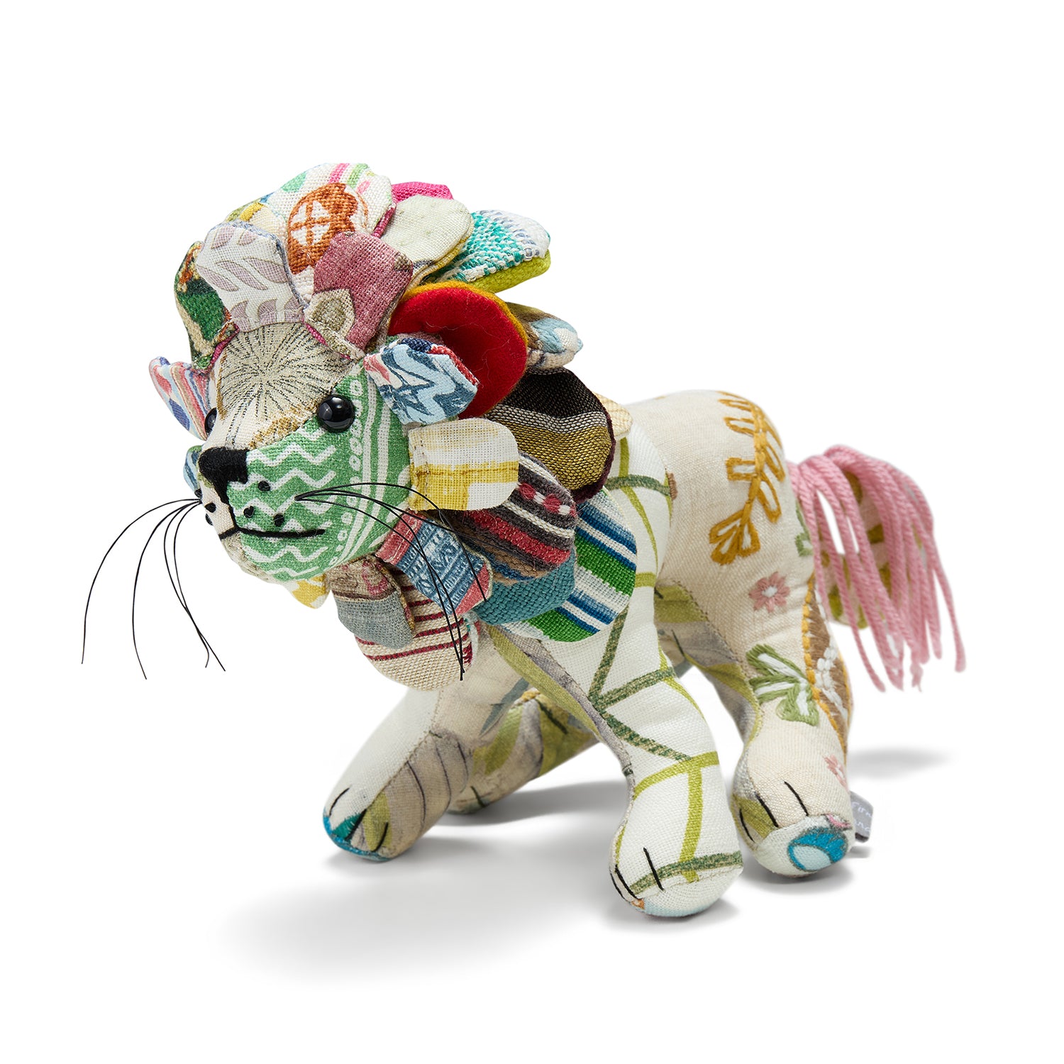 Lennart The Lion Patchwork Animal - Limited Edition