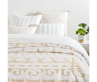 Knight Wood Cutwork Natural Bedspread