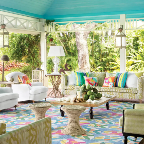 Lily Pad Spring Rug