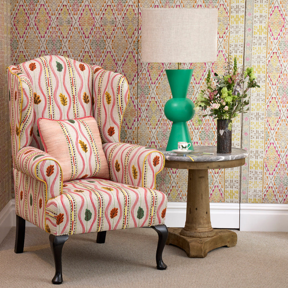 Linen Oval Lampshade