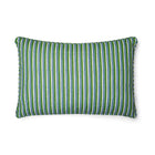 Tea Trail Green Rectangular Cushion