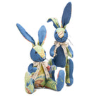 Bespoke Knight’s Tale Minnie Rabbits, meticulously handcrafted in the UK from repurposed designer offcuts. The rabbits feature the intricate Knight’s Tale fabric designed by Kit Kemp, characterized by its vibrant floral and foliage patterns in shades of sage and forest green.