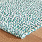 Miss Muffet Teal - Small Woven Rug