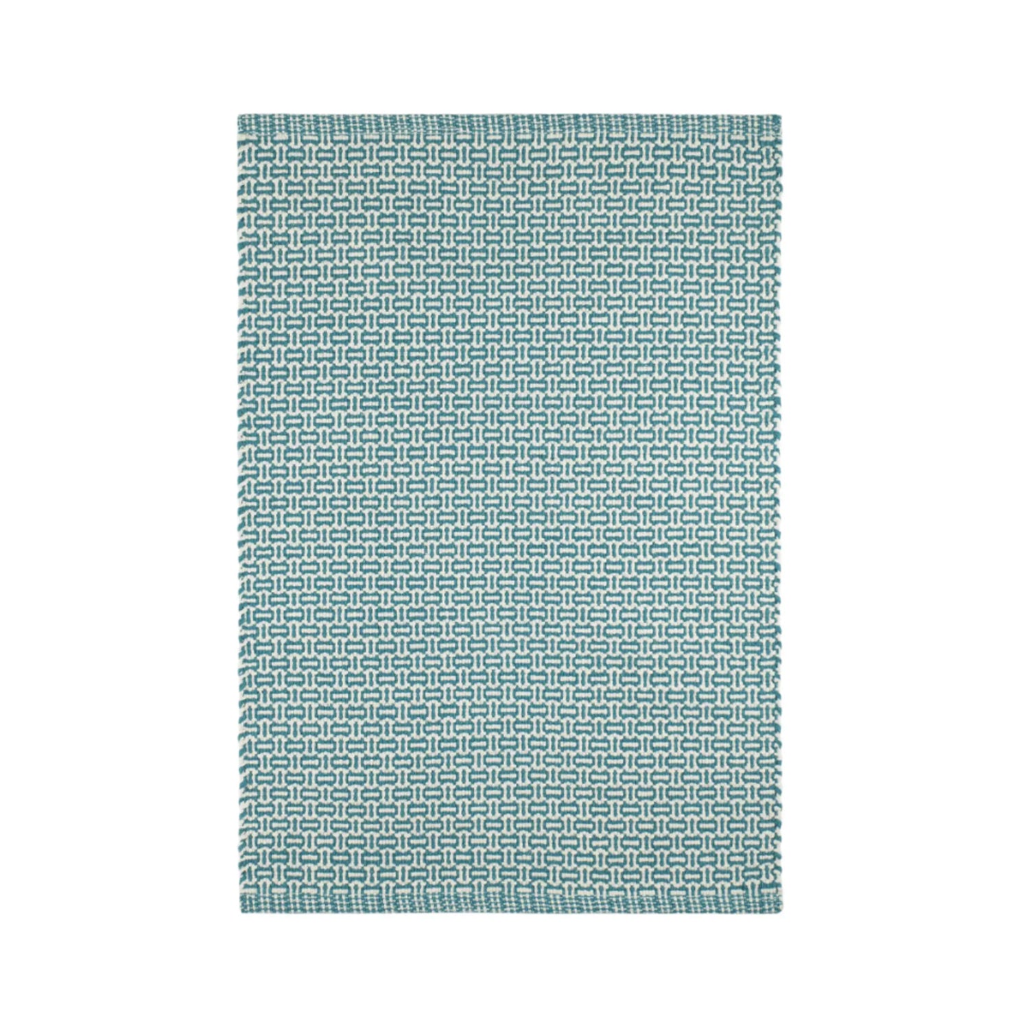 Miss Muffet Teal - Small Woven Rug