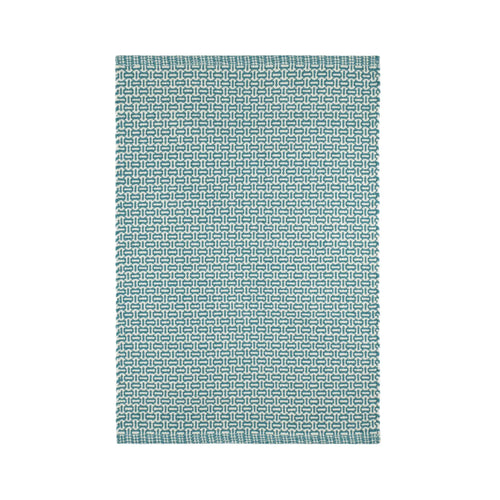 Miss Muffet Teal - Small Woven Rug