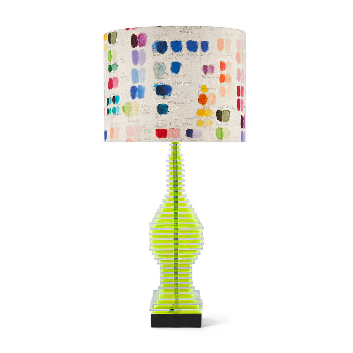 Mixed Tones Cylinder Lampshade