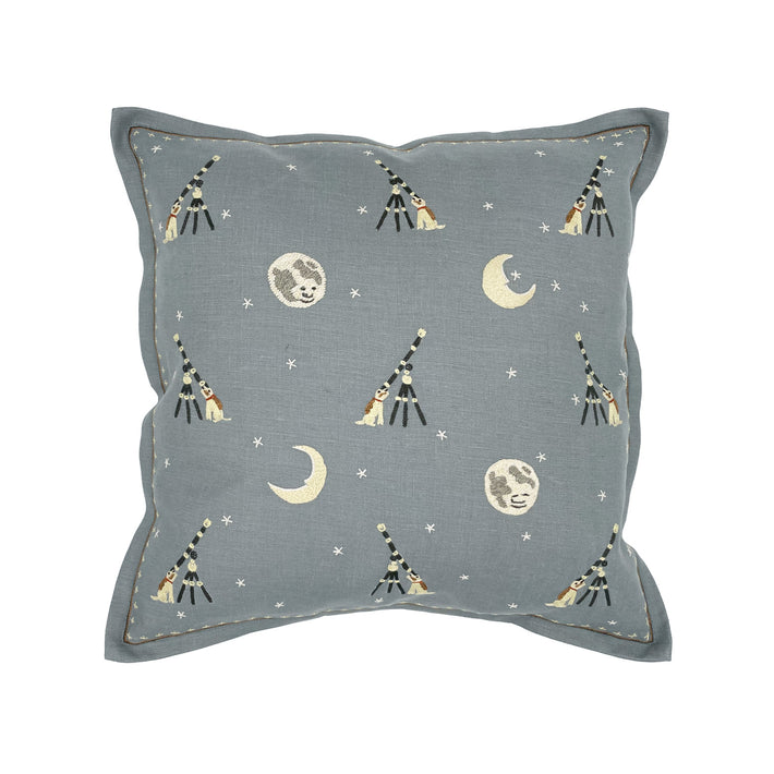 Moondog Blue Cushion