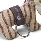 Mr Fizz Patchwork Animal decorative gift and keyring, perfect attached to Kit Kemp's Lost and Found bag and totes, it's a limited edition and sustainable gift for adults and children alike.