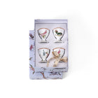 Four Mythical Creatures egg cups in a mythical creatures gift box