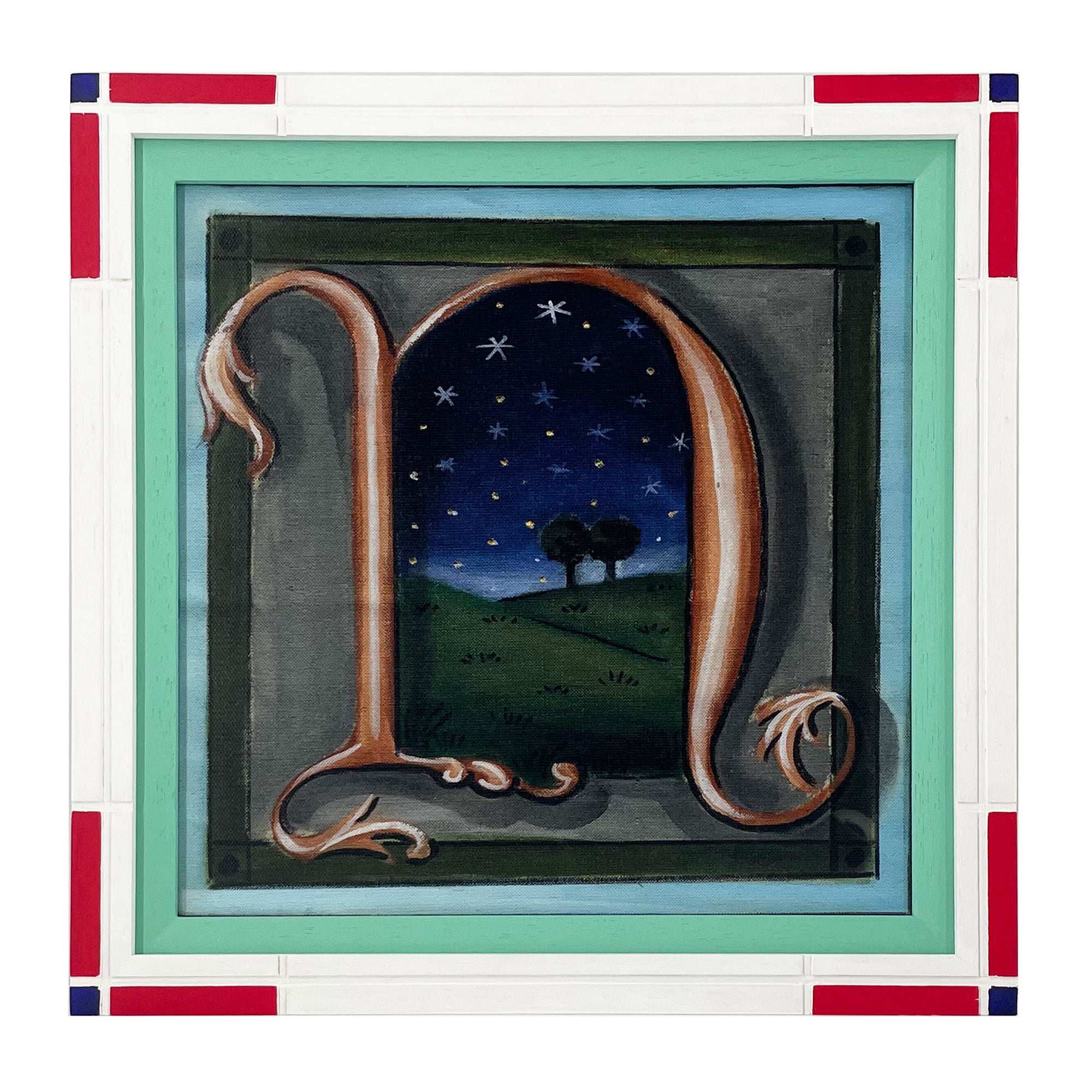 Alphabet Framed Artwork