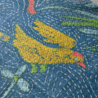 Noah's Ark Rectangular Cushion - Indigo