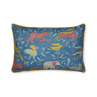 Noah's Ark Rectangular Cushion - Indigo