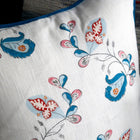 Psycho Sprig Tropical Blue Cushion by Shop Kit Kemp