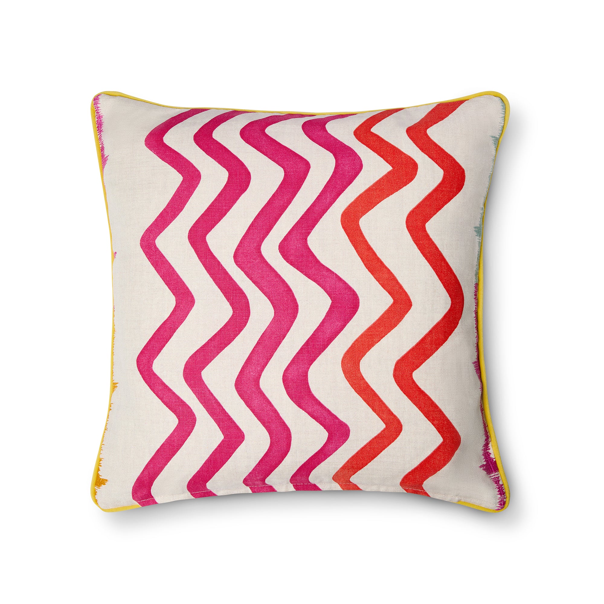 Rick Rack Pink Cushion