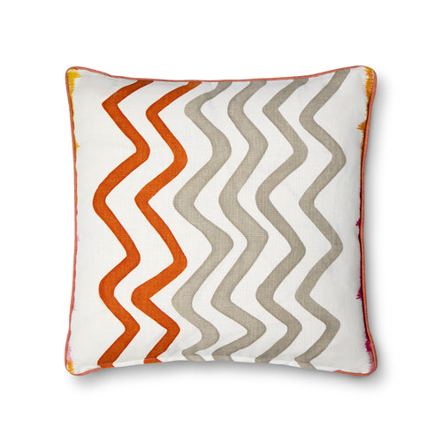 Rick Rack Orange Cushion