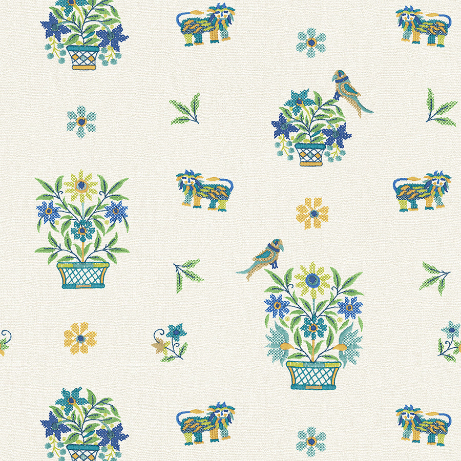 Roar Stitch Wallpaper
